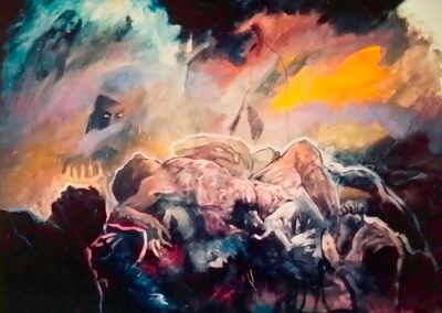 Symbolic image about grief and despair